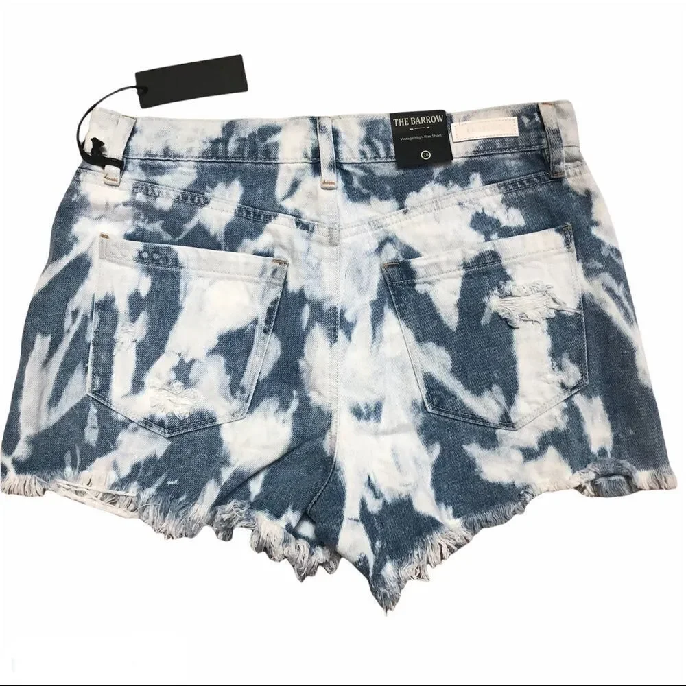 BlankNYC The Barrow Tie Dye Denim Shorts Size 28